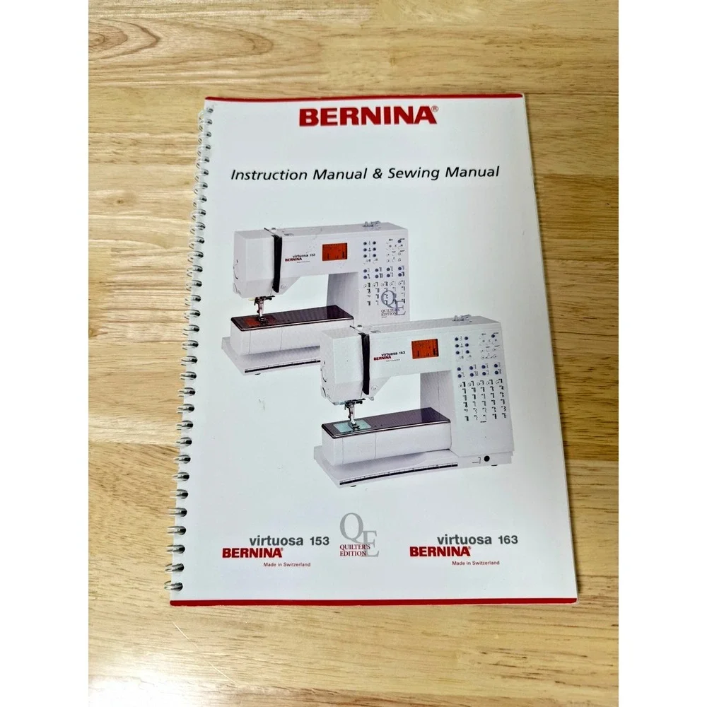 Bernina Virtuosa 153 Quilter's Edition Sewing Machine w/ Accessories and Case